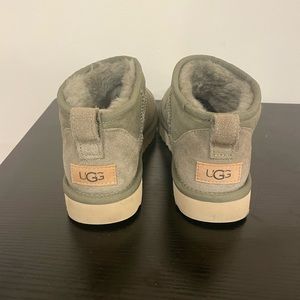 Green Ugg ultra minis